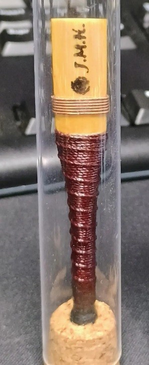 Caña a medida para uilleann pipes de Kenneth McNichols